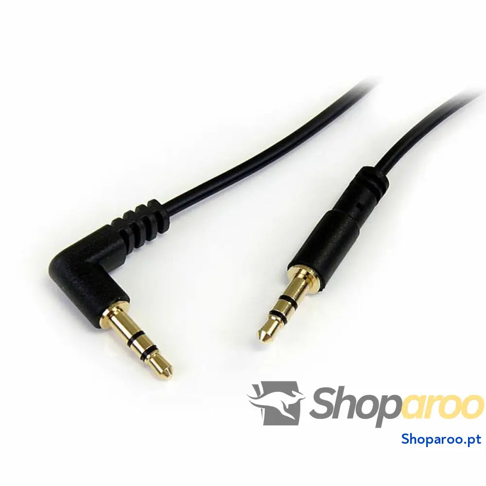 Cabo Áudio Jack (3,5 mm) Startech MU6MMSRA             Preto 1.8 m