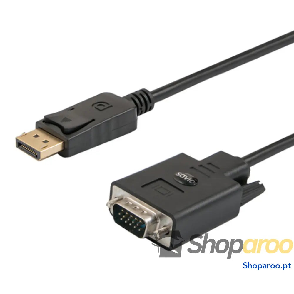 Cabo áudio jack para 2 RCA Savio CL 92