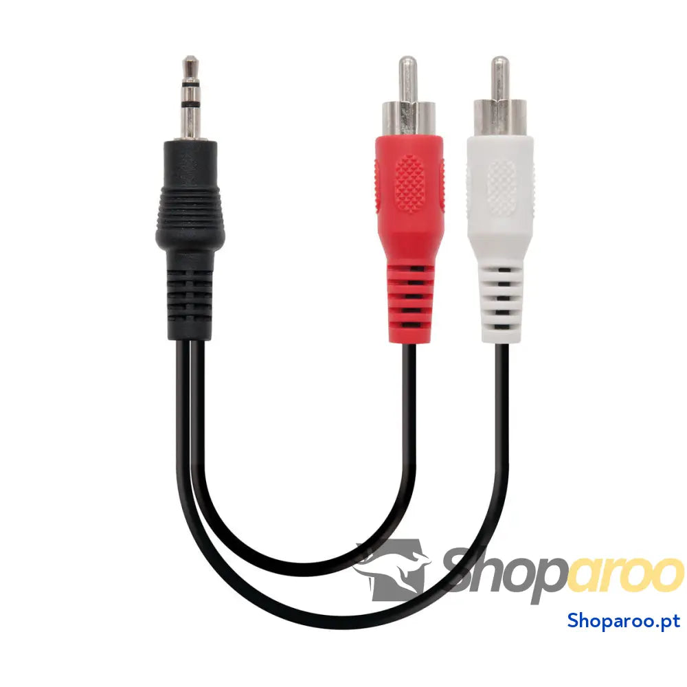 Cabo Áudio Jack RCA NANOCABLE 10.24.0305 5 m