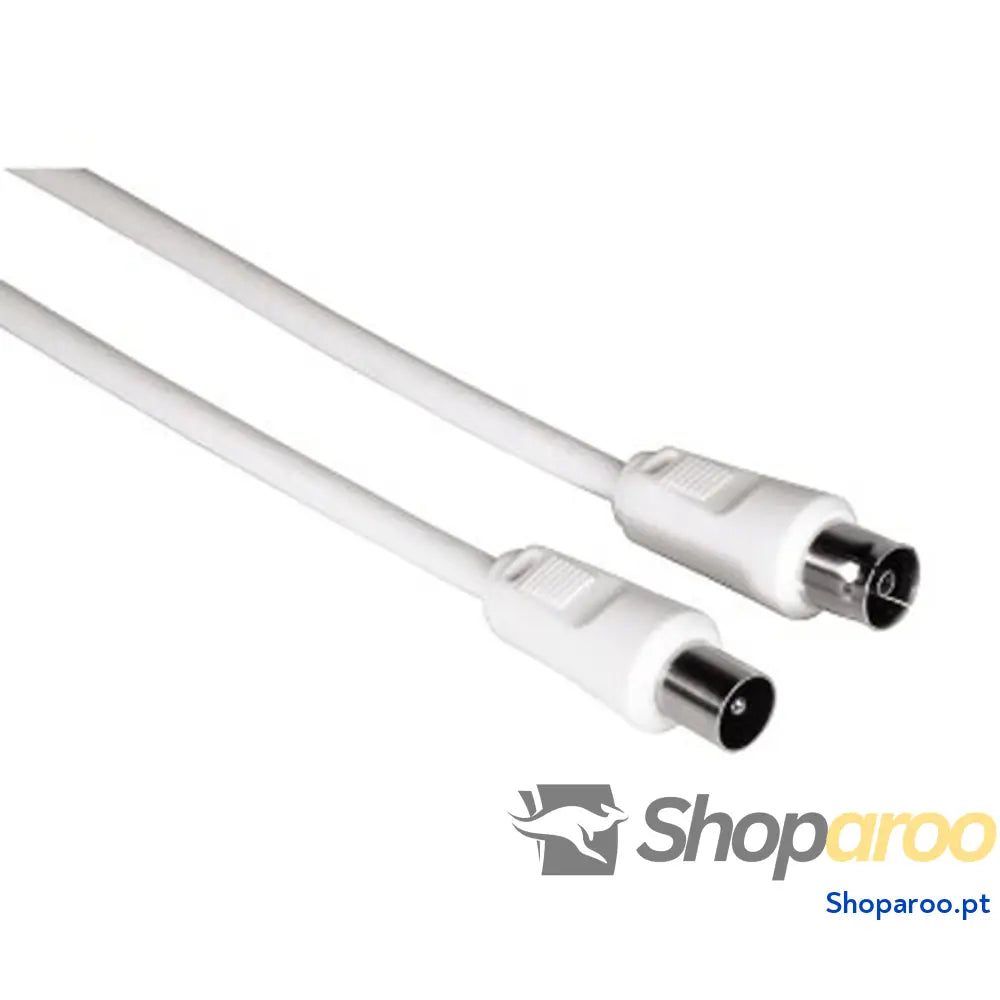 Cabo Coaxial Antena TV Hama 00011901 Branco 3 m