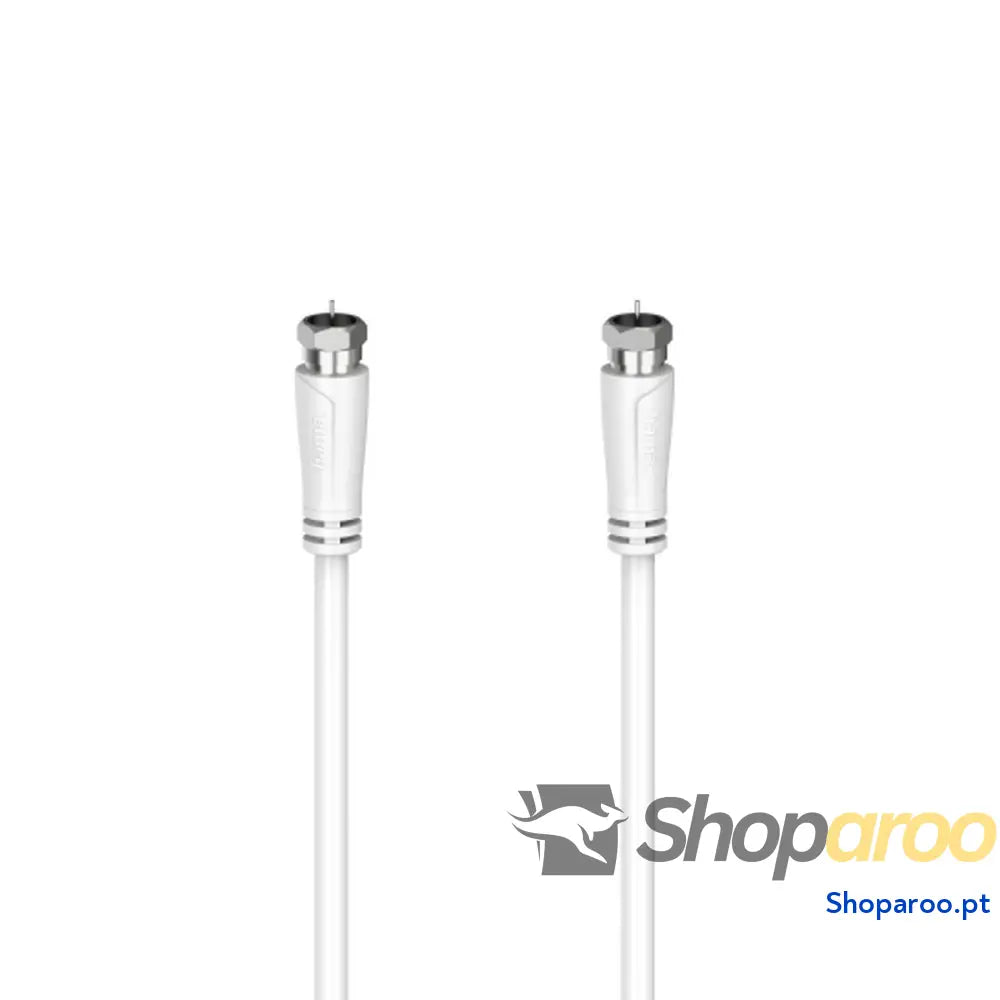 Cabo Coaxial Antena TV Hama 1,5 m Branco