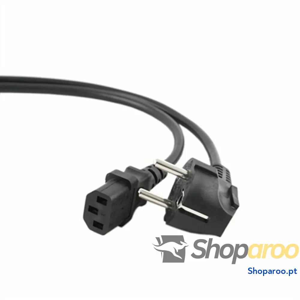 Cabo de Alimentação GEMBIRD PC 186 (1,8 m) Preto 1,8 m