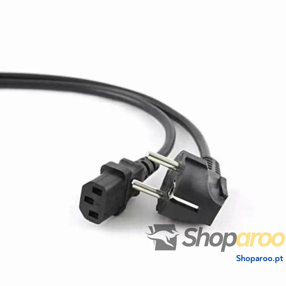 Cabo de Alimentação GEMBIRD PC 186 VDE (1,8 m) Preto 1,8 m