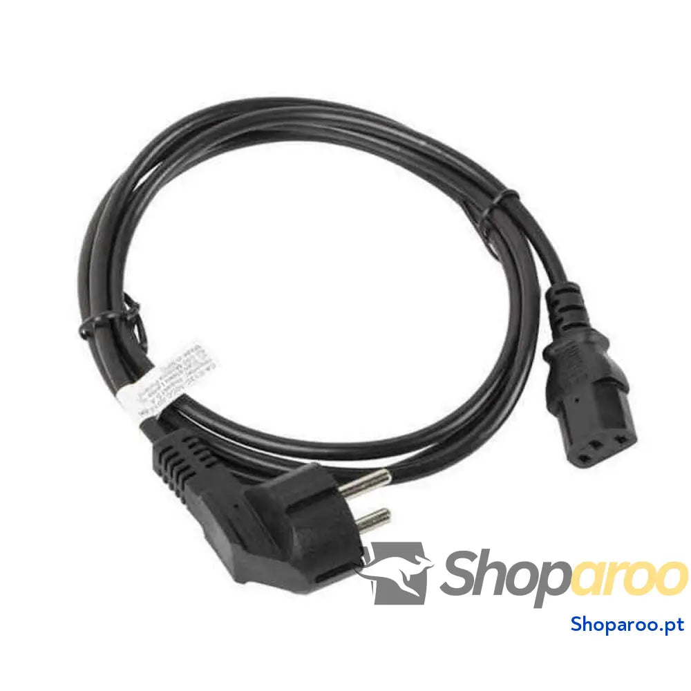 Cabo de Alimentação Lanberg CA-C13C-10CC-0018-BK Preto 1,8 m