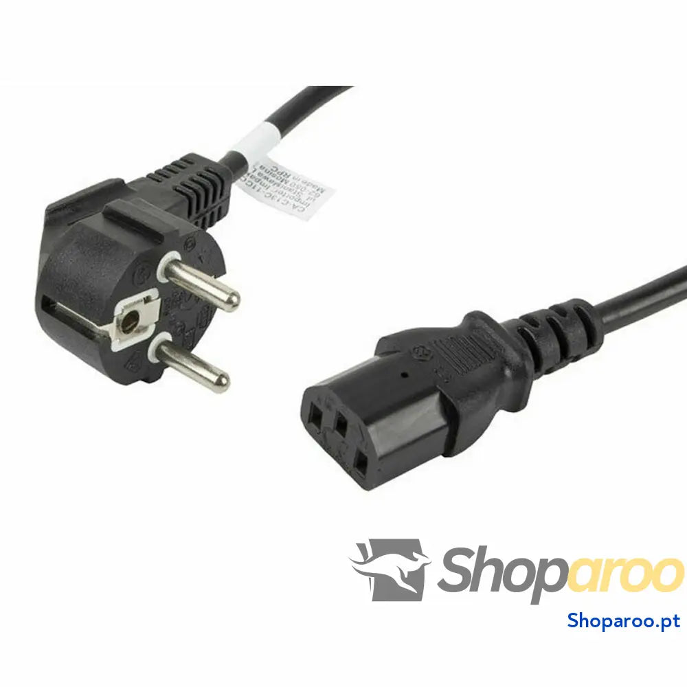 Cabo de Alimentação Lanberg CA-C13C-11CC-0018-BK Preto 1,8 m