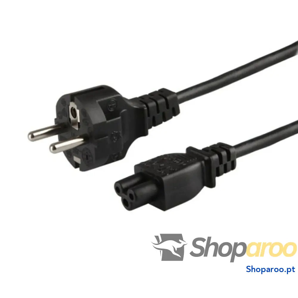 Cabo de Alimentação Savio CL-81 Preto H03VV-F IEC C5 1,8 m