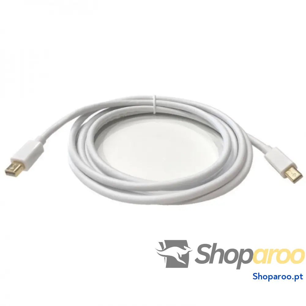 Cabo DisplayPort 3GO CMDPMDP-2M Branco 2 m