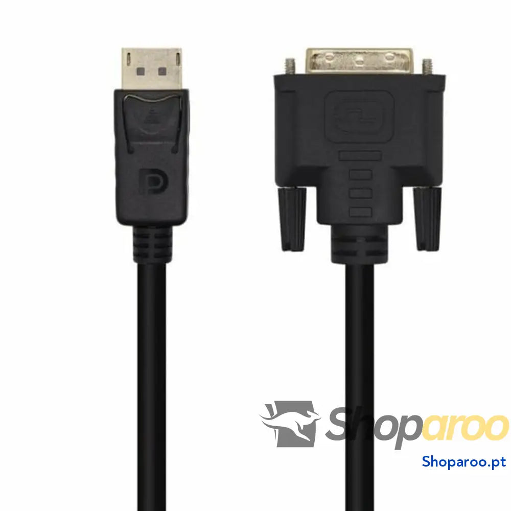 Cabo DisplayPort a DVI Aisens A125-0463 Preto 3 m