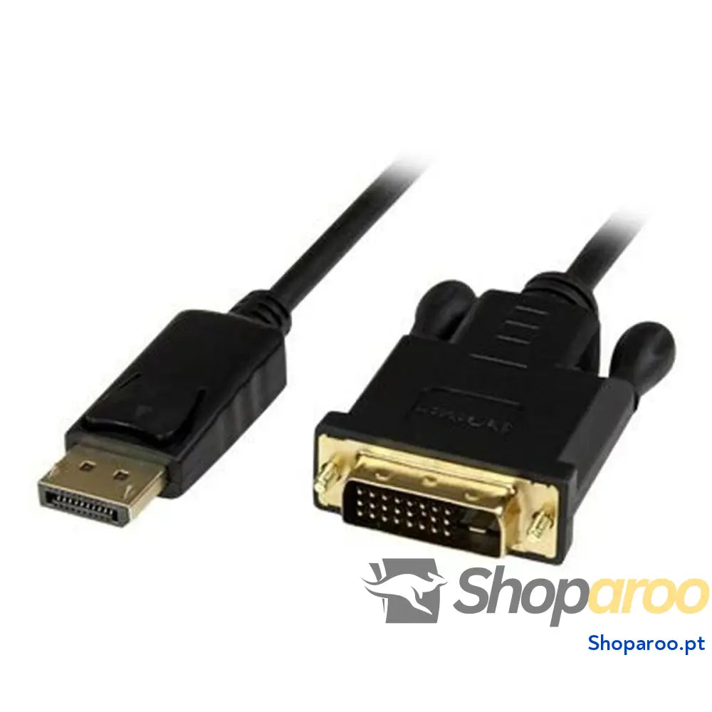Cabo DisplayPort a DVI GEMBIRD CC-DPM-DVIM-1M Preto 1 m