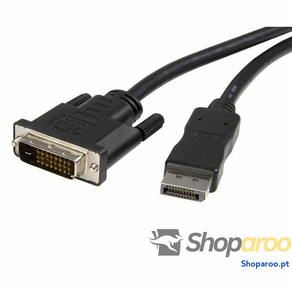 Cabo DisplayPort a DVI Startech DP2DVIMM10           Preto