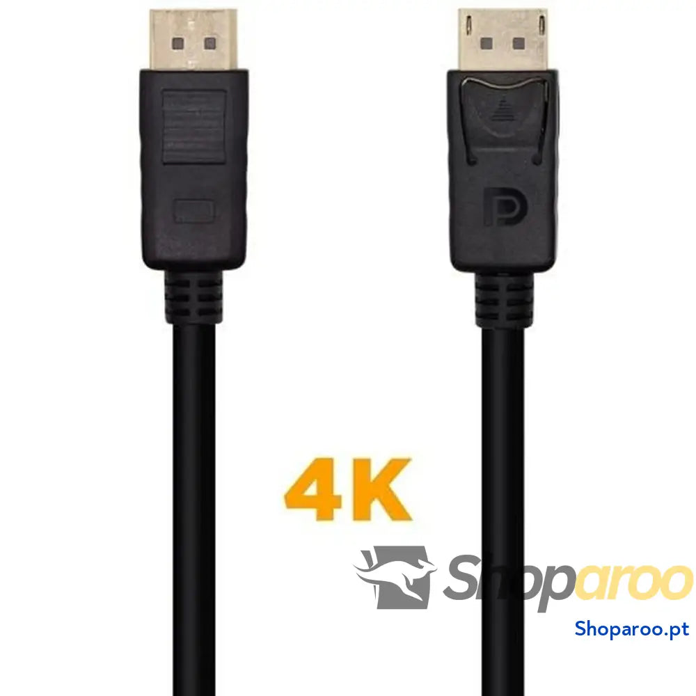 Cabo DisplayPort Aisens A124-0387 Preto 5 m