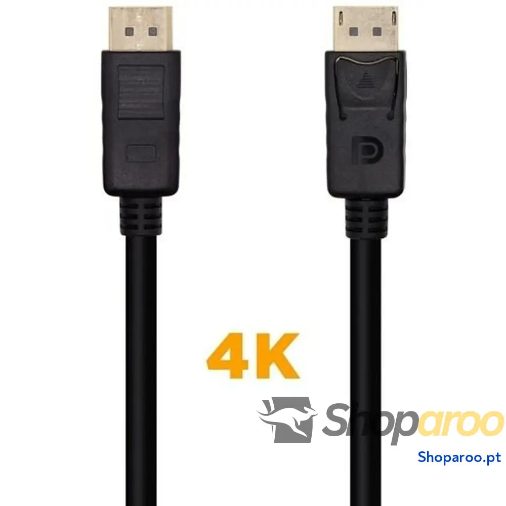 Cabo DisplayPort Aisens A124-0388 Preto 10 m