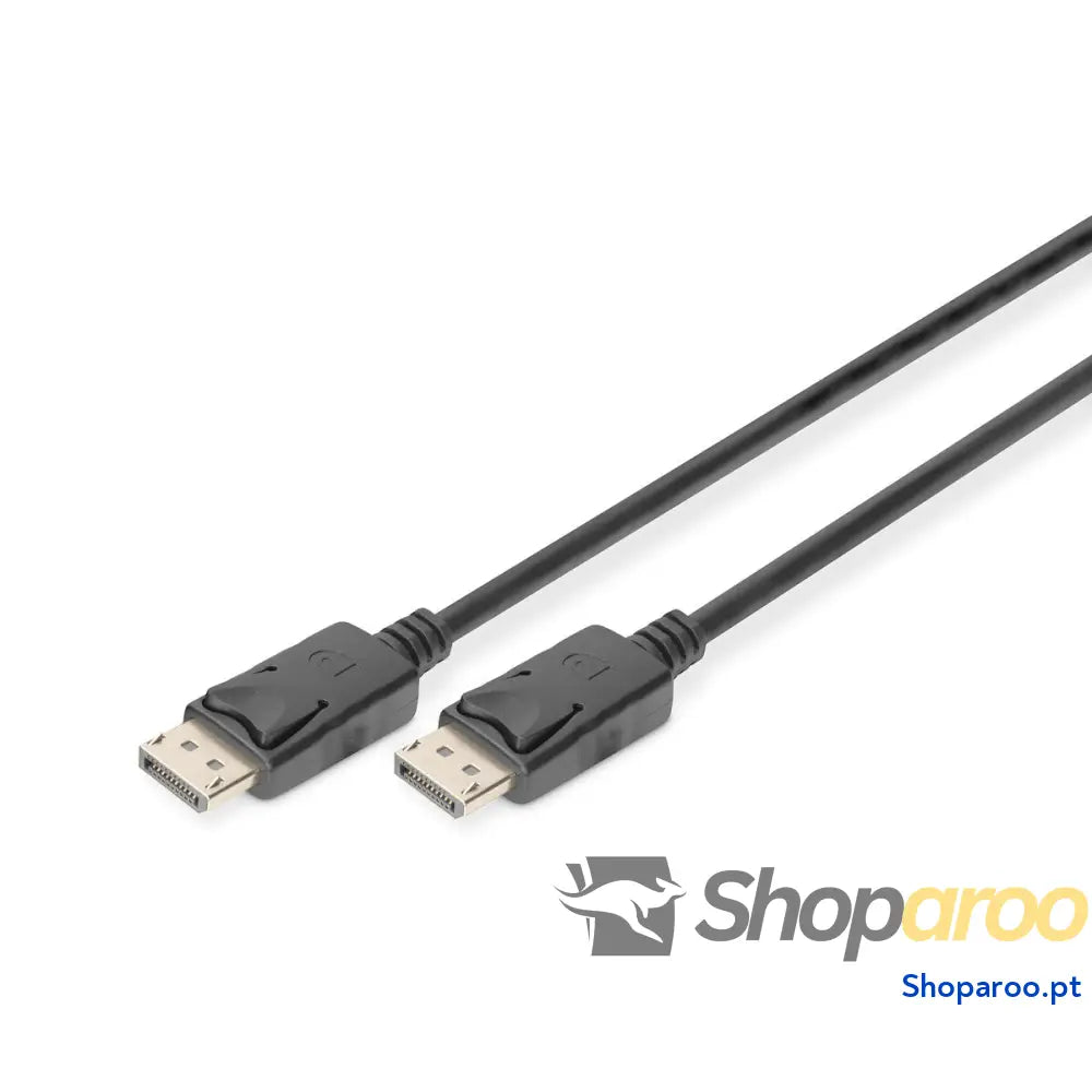 Cabo DisplayPort Digitus by Assmann DB-340100-020-S Preto 2 m