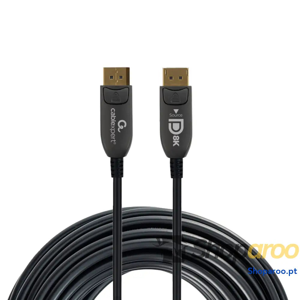 Cabo DisplayPort GEMBIRD CC-DP8K-AOC-5M Preto 5 m