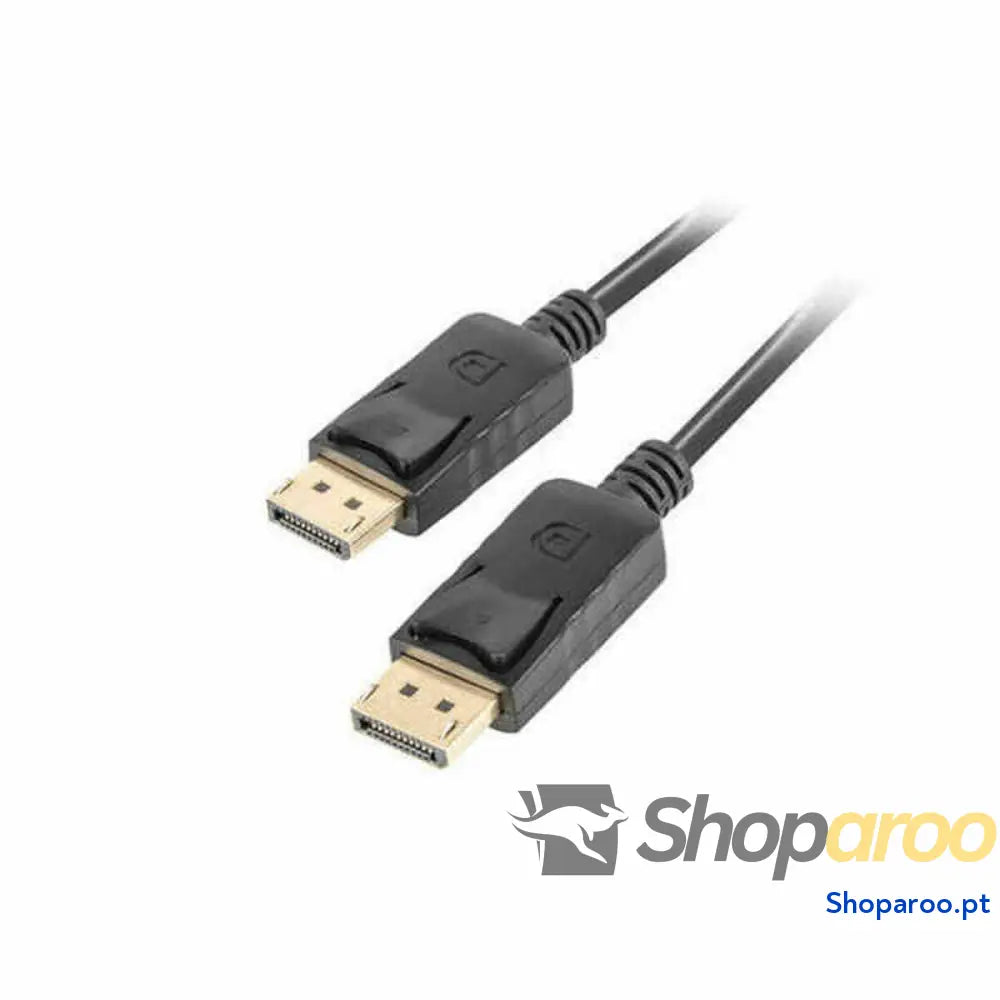 Cabo DisplayPort Lanberg CA-DPDP-10CC-0018-BK Preto 1 m 1,8 m 4K Ultra HD