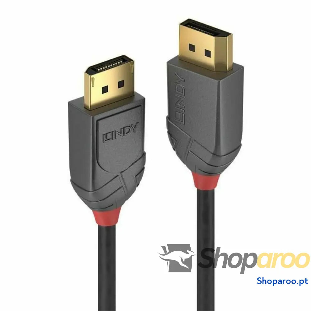 Cabo DisplayPort LINDY 36484 Preto Preto/Cinzento 5 m