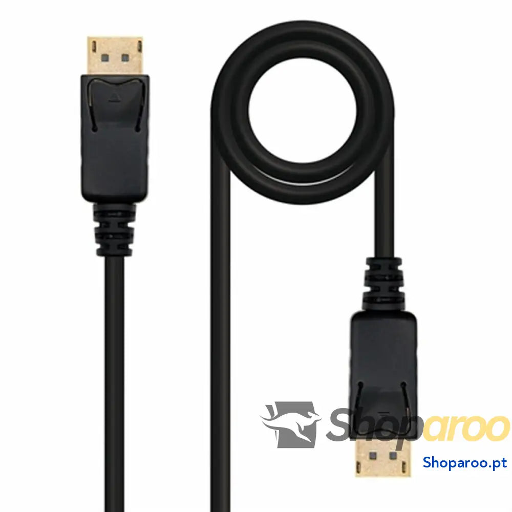 Cabo DisplayPort NANOCABLE 10.15.2300 Preto 50 cm (0,5 m)
