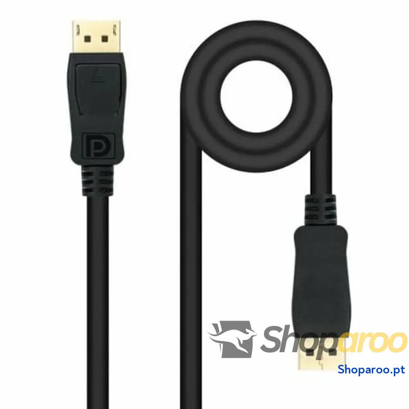 Cabo DisplayPort NANOCABLE 10.15.2600 Preto 50 cm