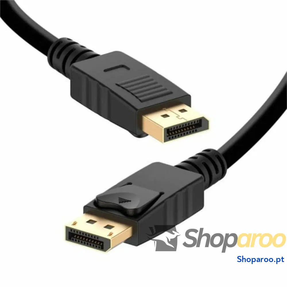 Cabo DisplayPort PcCom PCCES-CAB-DP14-3M Preto 4K Ultra HD 3 m