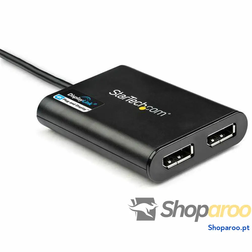 Cabo DisplayPort USB 3.0 Startech USB32DP24K60 Preto