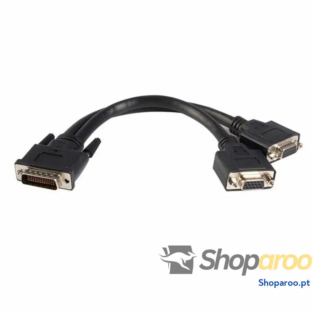 Cabo DMS-59 para VGA Startech DMSVGAVGA1           Preto 0,2 m