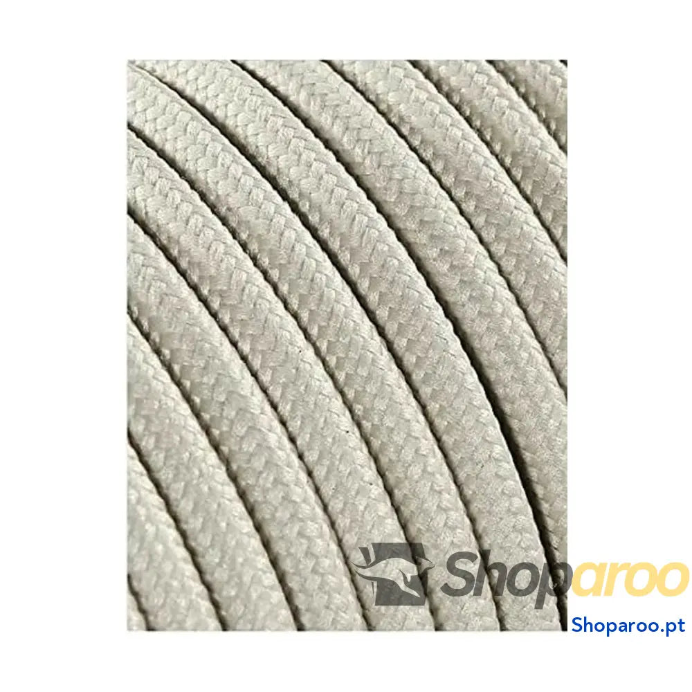 Cabo EDM 11847 Branco 2 x 0,75 mm 5 m Algodão