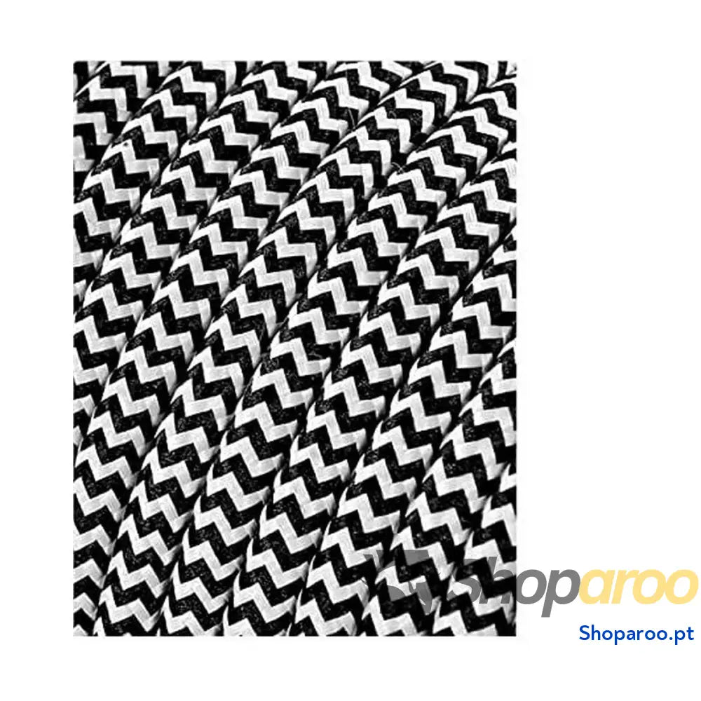 Cabo EDM 11866 Branco/Preto 2 x 0,75 mm 5 m