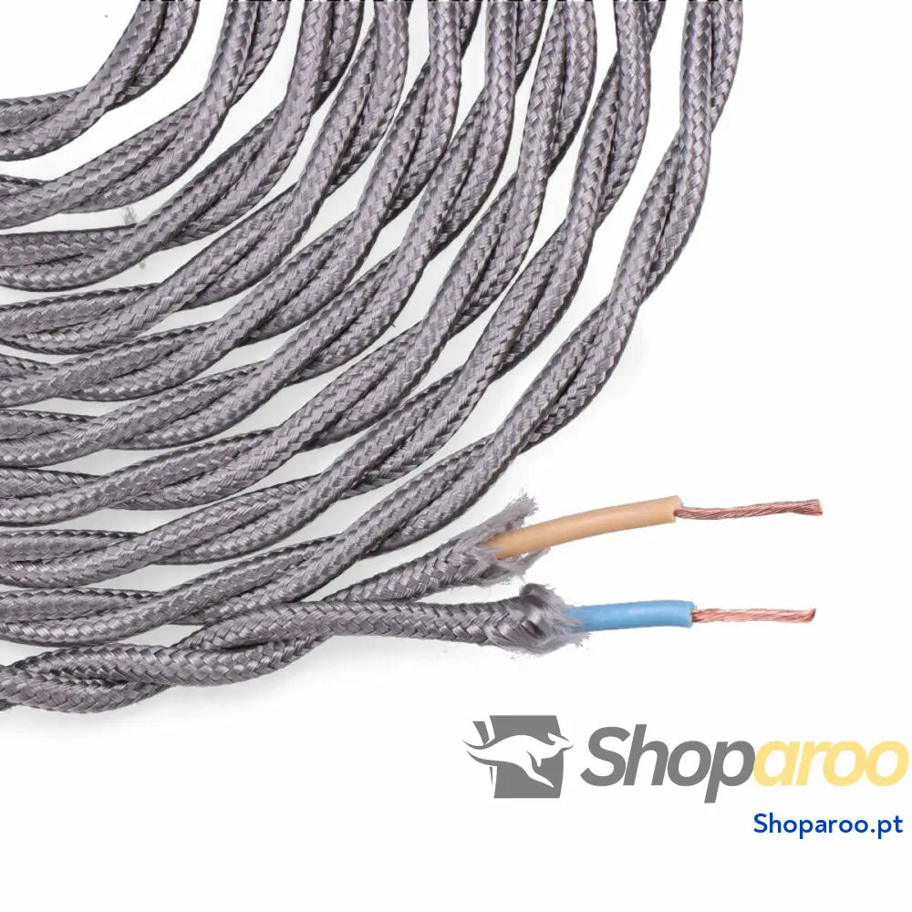 Cabo EDM 11872 C63 Cinzento escuro 2 x 0,75 mm 5 m
