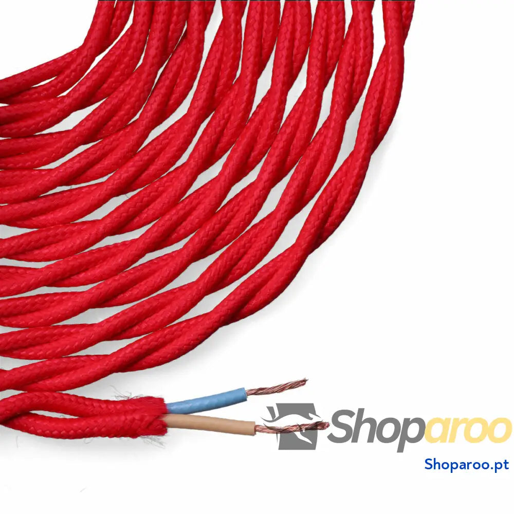 Cabo EDM 11883 C62 Vermelho 2 x 0,75 mm 5 m