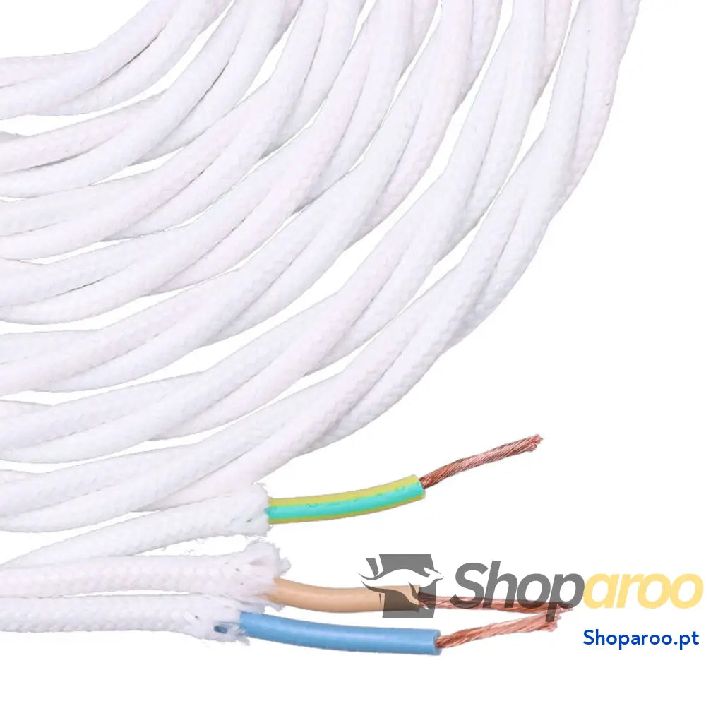 Cabo EDM 11888 Branco 3 x 1 mm 5 m