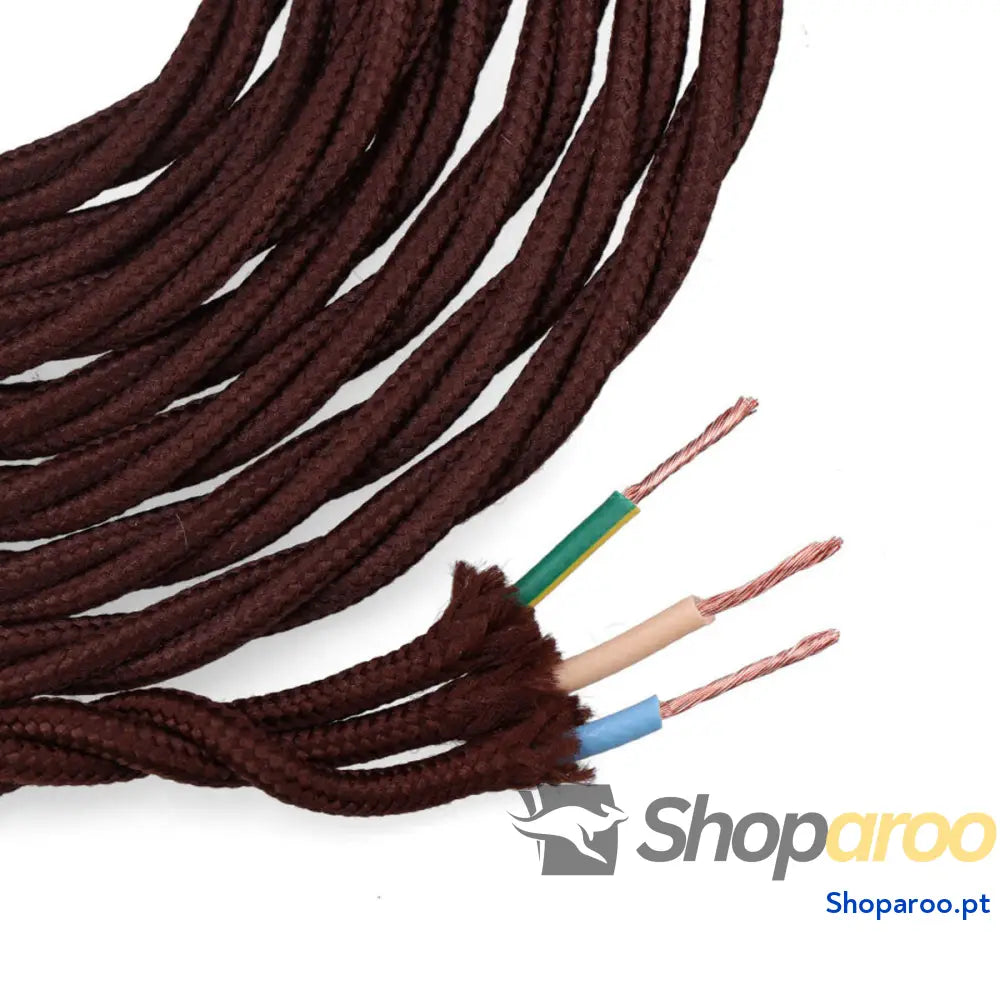 Cabo EDM 11892 Castanho 3 x 1 mm 5 m