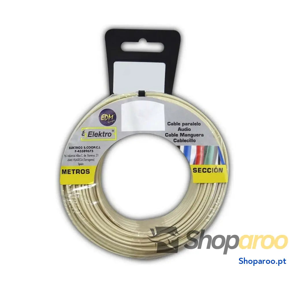 Cabo EDM 28082 Branco Marfim 50 m