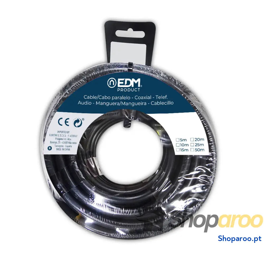 Cabo EDM 28361 Preto 4 x 1,5 mm 15 m