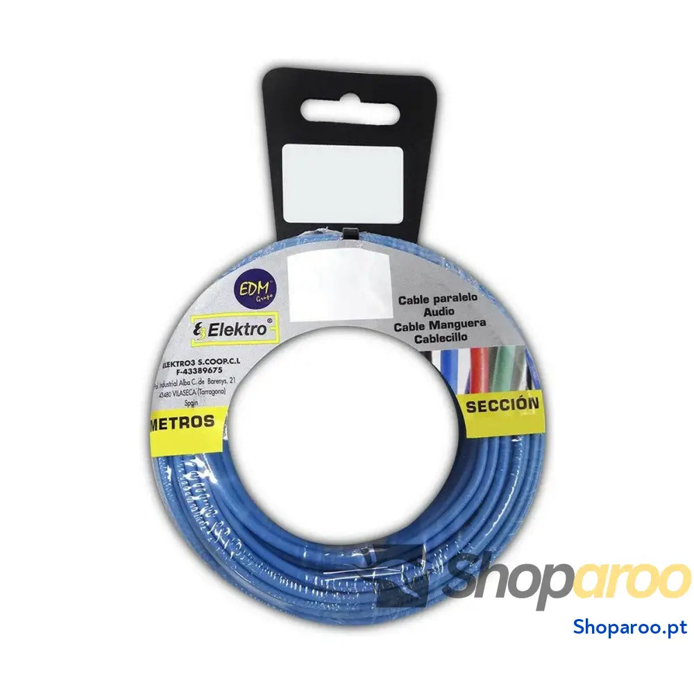Cabo EDM 28400 Azul 1,5 mm 5 m