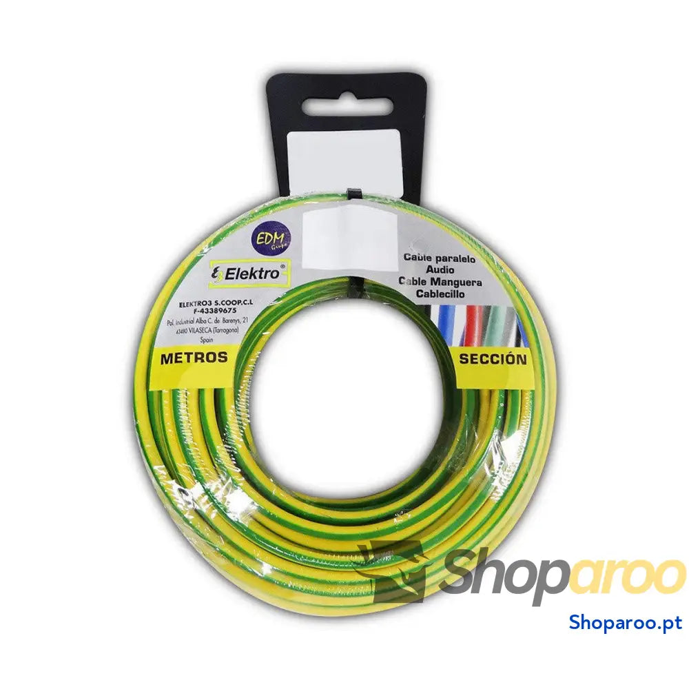 Cabo EDM 28508 Duas cores 4 mm 4 x 1,5 mm 50 m
