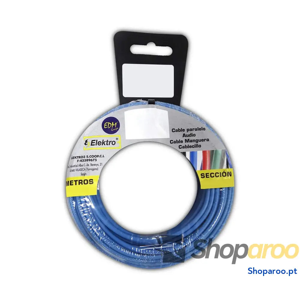 Cabo EDM 28600 Azul 6 mm 25 m