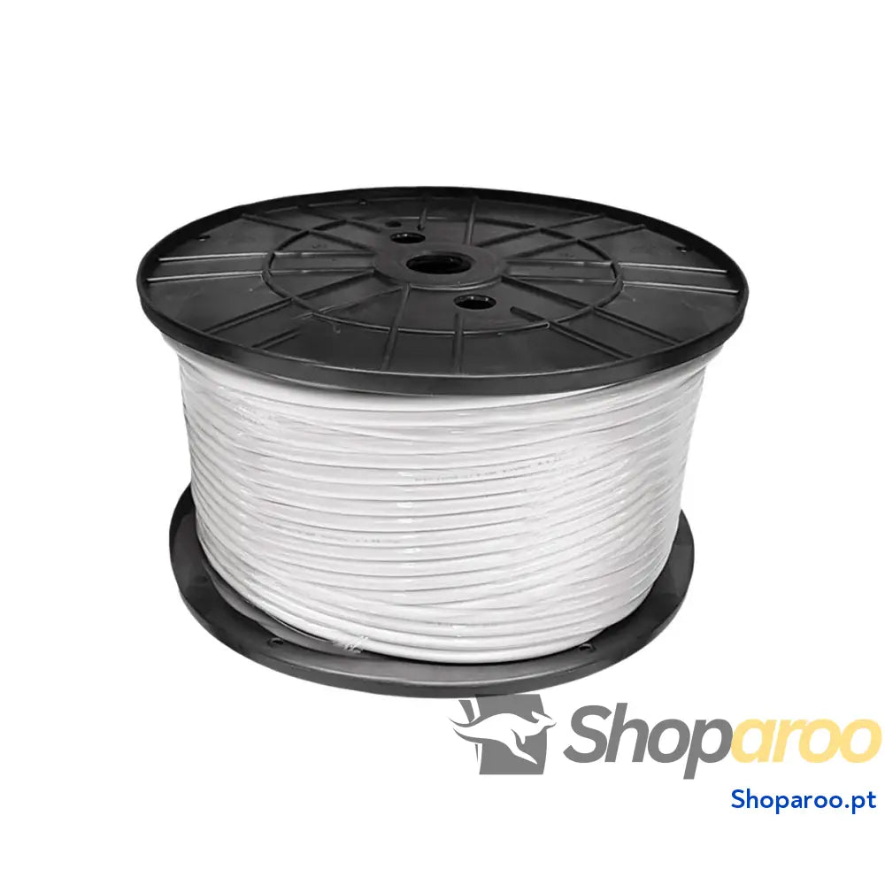 Cabo Elétrico Mangueira Sediles Branco 2 x 0,75 mm 400 m h05vvh2-f Bobine