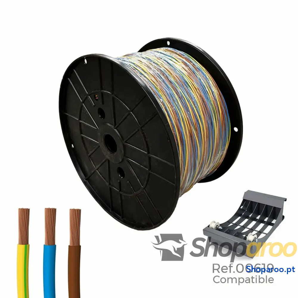 Cabo Elétrico Mangueira Sediles h07z1-k 3G Tricolor 3 x 2,5 mm 200 m