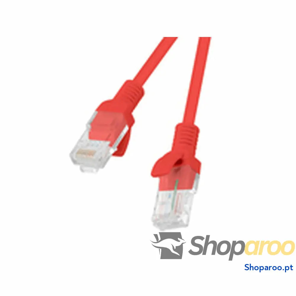 Cabo Ethernet LAN Lanberg PCU6 Vermelho 10 m