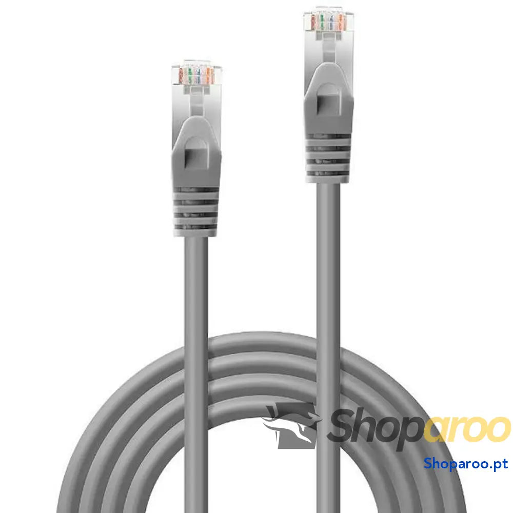 Cabo Ethernet LAN LINDY 47243 Cinzento 1,5 m 1 Unidade
