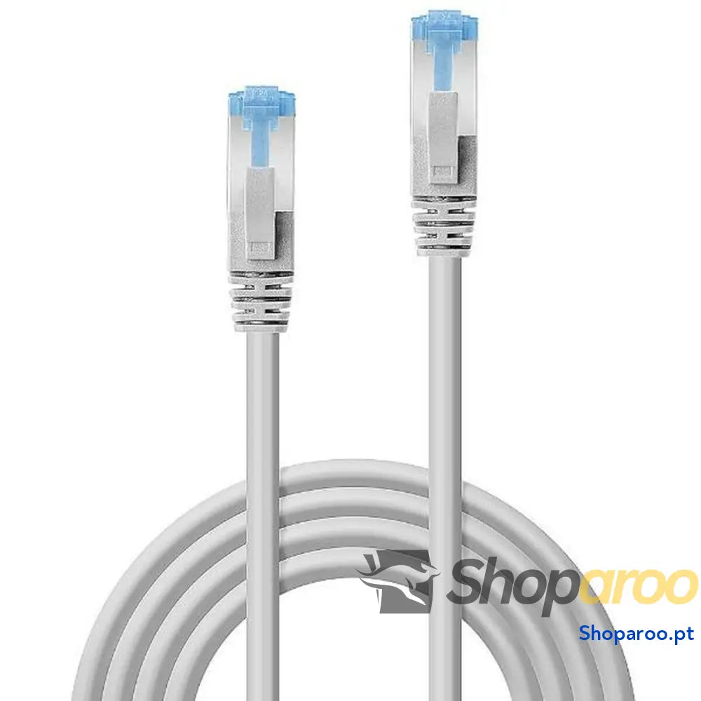 Cabo Ethernet LAN LINDY 47689 Cinzento 2 m