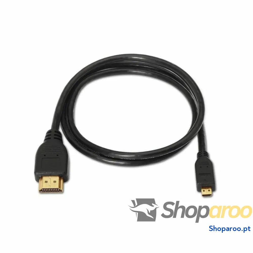 Cabo HDMI Aisens A119-0116 80 cm Preto