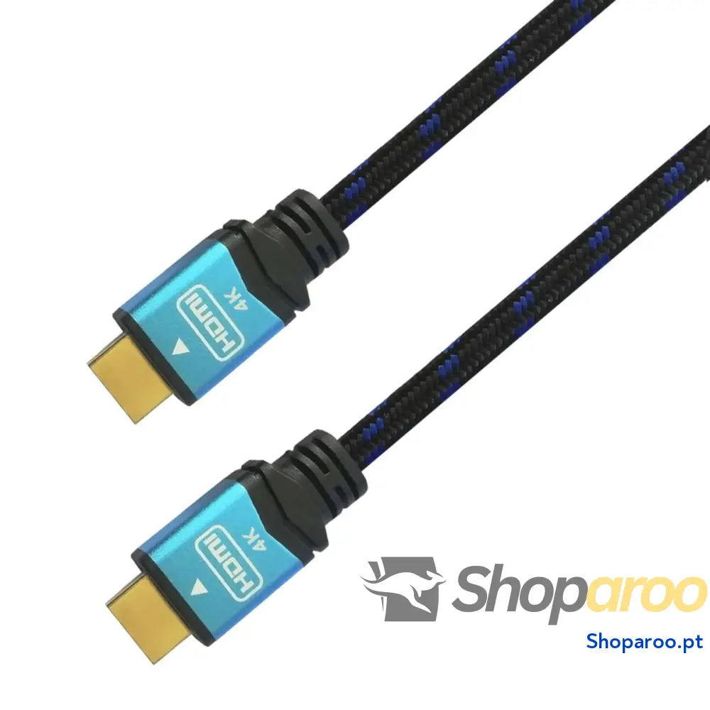 Cabo HDMI Aisens A120-0358 3 m Preto/Azul 4K Ultra HD