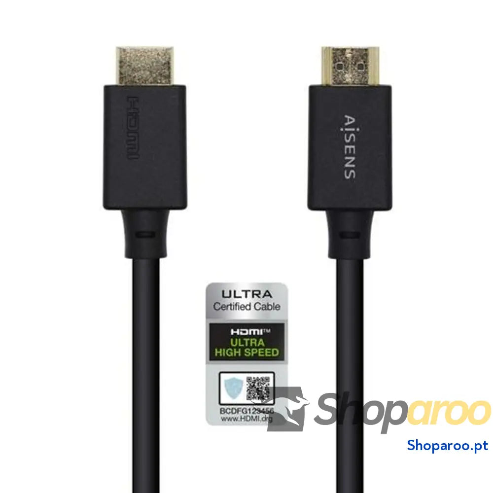 Cabo HDMI Aisens A150-0420 Preto 50 cm