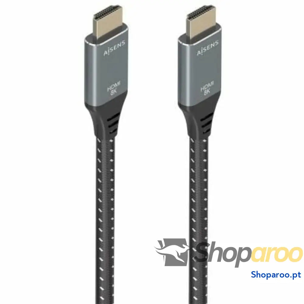 Cabo HDMI Aisens A150-0876 5 m Preto/Cinzento