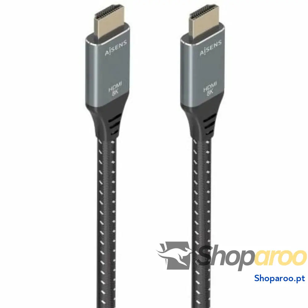 Cabo HDMI Aisens A150-0878 10 m Preto/Cinzento