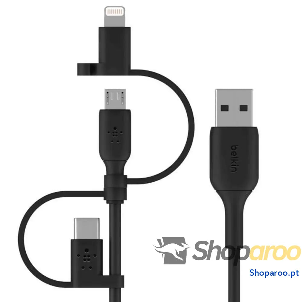 Cabo USB Belkin CAC001BT1MBK Preto 1 m