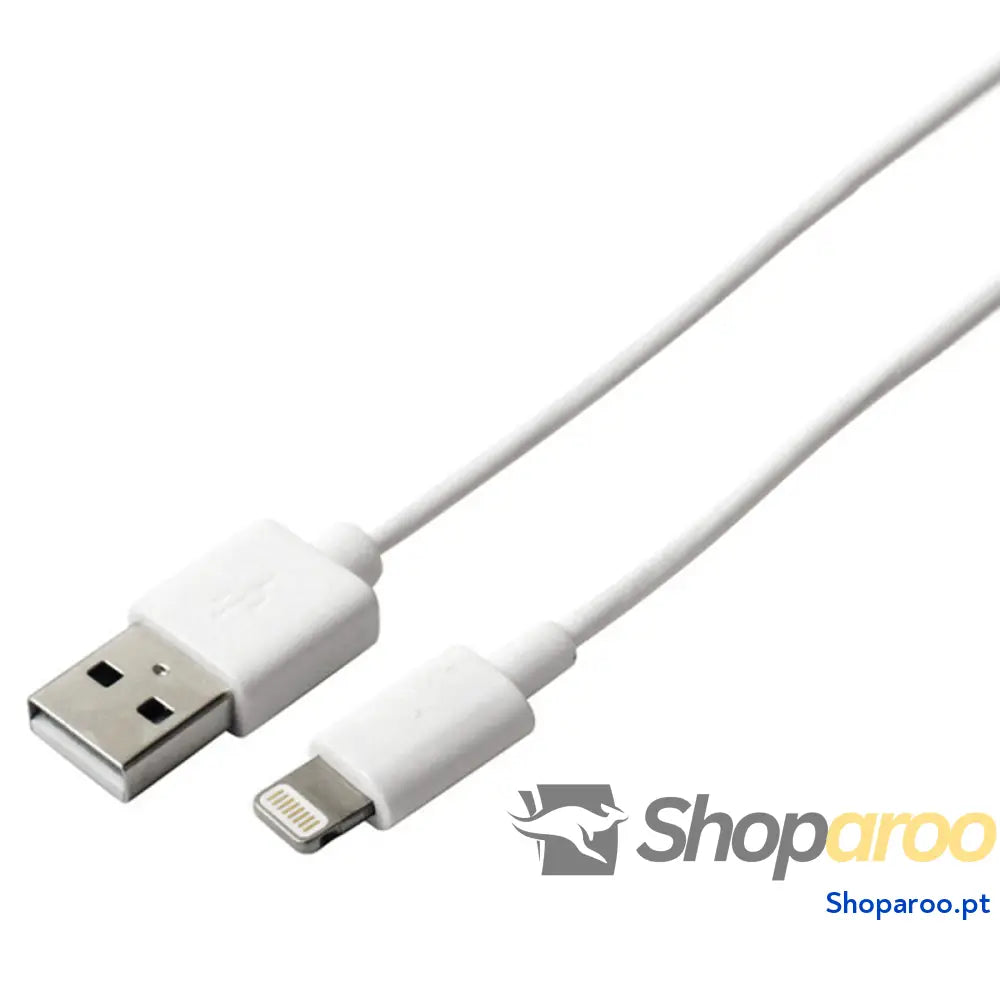 Cabo USB para Lightning KSIX Apple compatible Branco