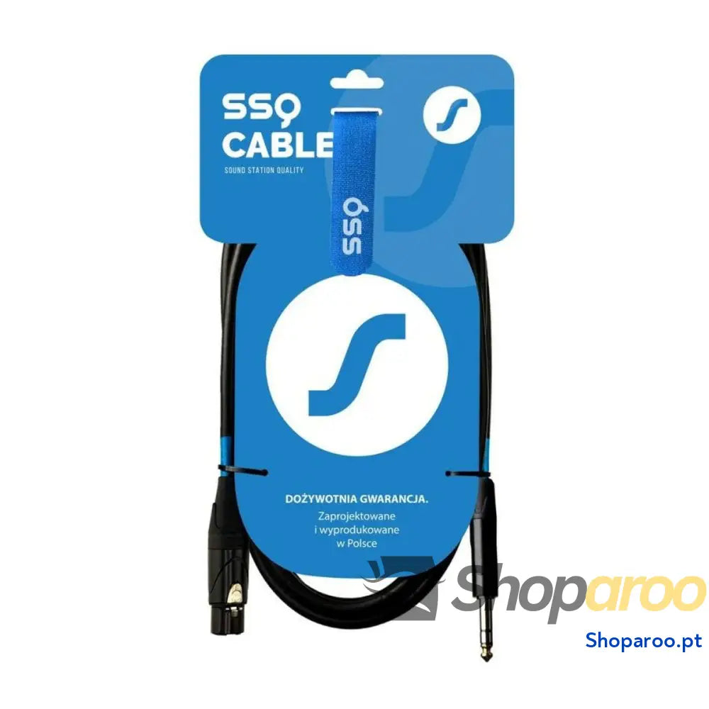 Cabo XLR a Jack Sound station quality (SSQ) SS-2060 1 m