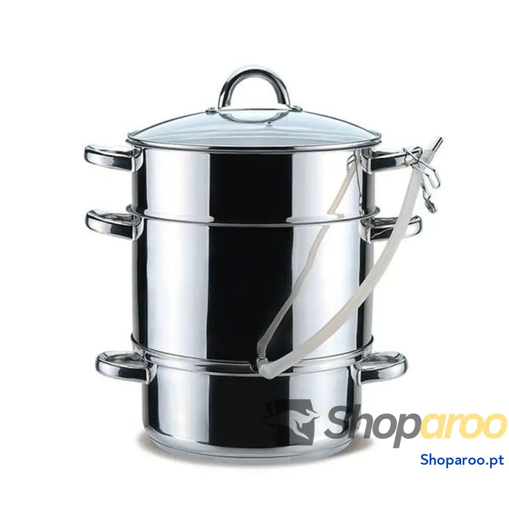 Caçarola a Vapor Feel Maestro MR 1030 Metal Silicone Aço inoxidável Vidro temperado Ø 26 cm 8 L 4,5